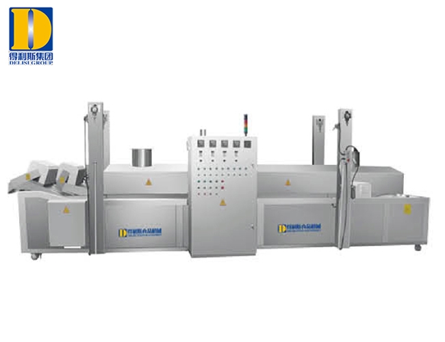 網帶式油炸流水線（電、導熱油）